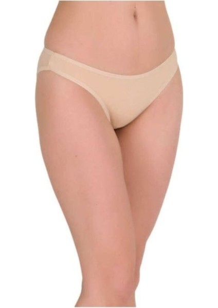 Kit Iç Giyim Berrak 12'li Pamuklu ve Likralı Kadın Bikini Külot