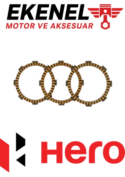 Hunk Debriyaj Balatası Dış (3’lü) Orijinal