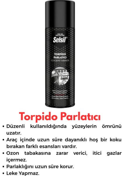 Oto Bakım Temizlik Seti Lastik Parlatıcı Torpido Parlatıcı Klima Temizleme Spreyi Araç Temizleme Seti fiyatları