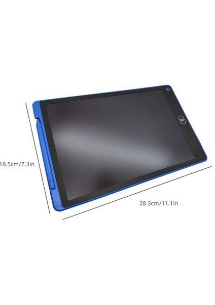 T12 Mavi Writing Tablet LCD 12 Inç Dijital Kalemli Çizim Yazı Tahtası fiyatları