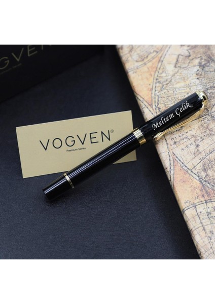 Vogven Marka Gold Detaylı Premium Metal Roller Kalem fiyatları