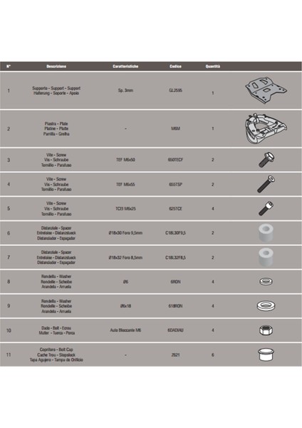SR4111MM KAWASAKI J300 (14-19) Arka Çanta Taşıyıcı fiyatları