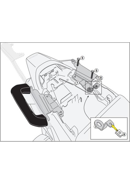 1132KIT HONDA VFR 800 F (14-20) Yan Çanta Taşıyıcı Bağlantı Kiti fiyatları