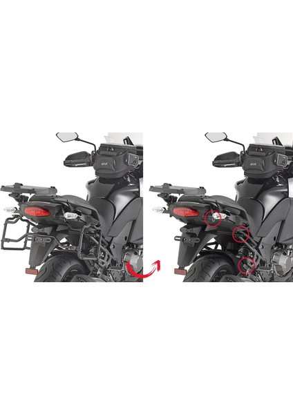 Gıvı Plr4113 Kawasakı Versys 1000 (15-17) Yan Çanta Taşıyıcı