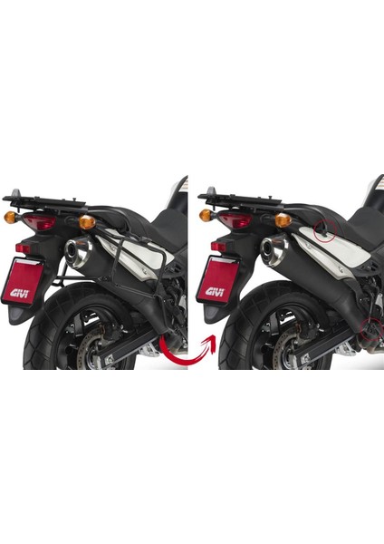 Gıvı Plr3101 Suzukı Dl 650 V-Strom (11-16) Yan Çanta Taşıyıcı