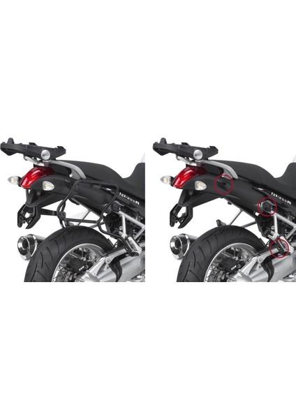 Gıvı Plxr5100 Bmw R 1200r (11-14) Yan Çanta Taşıyıcı