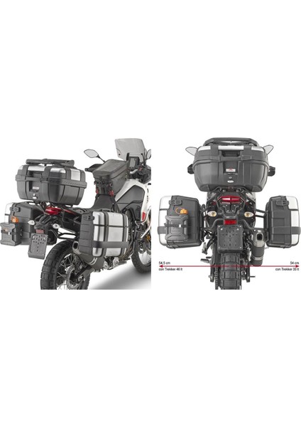 KLO2145MK YAMAHA TENERE 700 (19-20) Yan Çanta Taþıyıcı