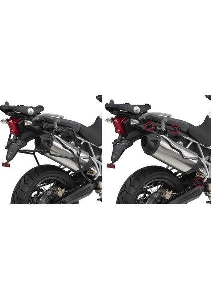 Gıvı Plr6401 Trıumph Tıger 800 - Tıger 800 Xc - Tıger 800 Xr (11-16) Yan Çanta Taşıyıcı