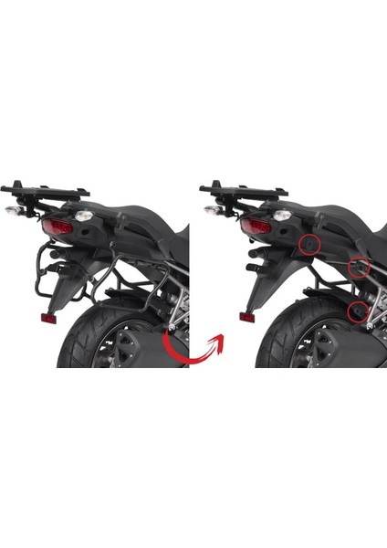 Gıvı Plxr4105 Kawasakı Versys 1000 (12-14) Yan Çanta Taşıyıcı
