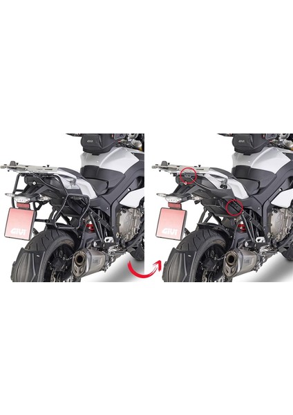 PLXR5119 BMW S1000XR (15-19) Yan Çanta Taşıyıcı
