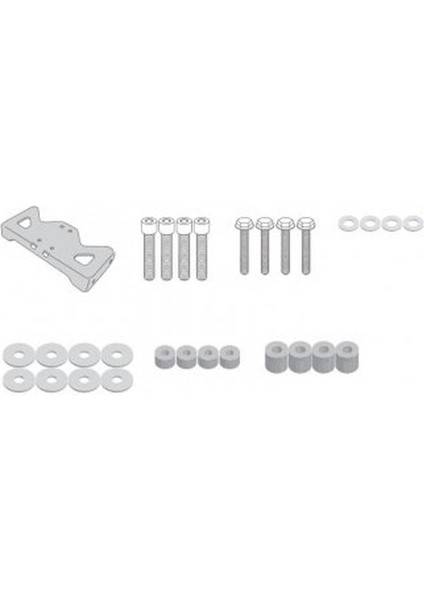 1152KIT HONDA CB500F (16-18) Yan Çanta Taşıyıcı Bağlantı Kiti