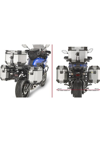 PLR2130CAM YAMAHA TRACER 700 (16-19) Yan Çanta Taşıyıcı