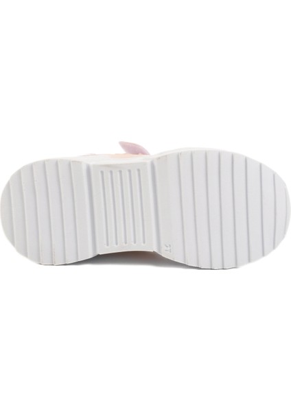 Pudra Beyaz Cırtlı Fileli Hafif Kız Çocuk Spor Ayakkabı 2320 F indirimleri
