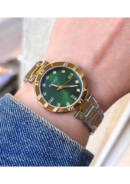 Süper Model Çelik Kadın Kol Saati+Çelik Kolye Hediye Set modelleri