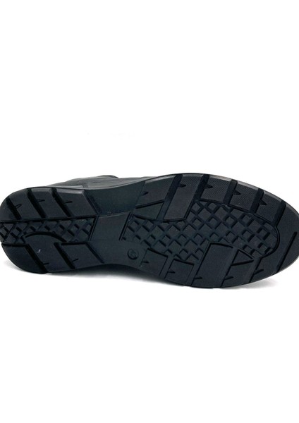 (Showmen) Hakiki Deri Içi Kürklü Günlük Erkek Bot Siyah indirimleri