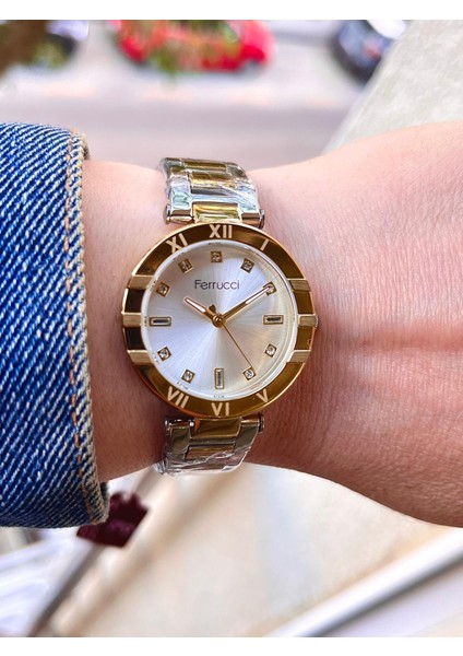 Süper Model Çelik Kadın Kol Saati+Çelik Kolye Hediye Set modelleri