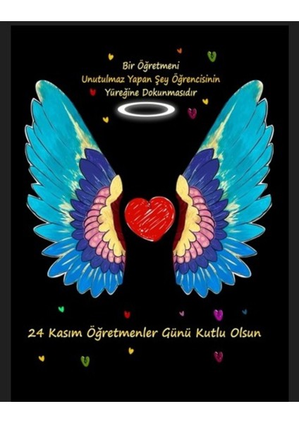 24 Kasım Öğretmenler Günü,canım Öğretmenim,okul Etkinlik Kumaş Pano 150X200