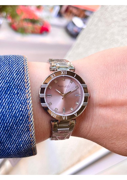 Süper Model Çelik Kadın Kol Saati+Çelik Kolye Hediye Set fırsatları