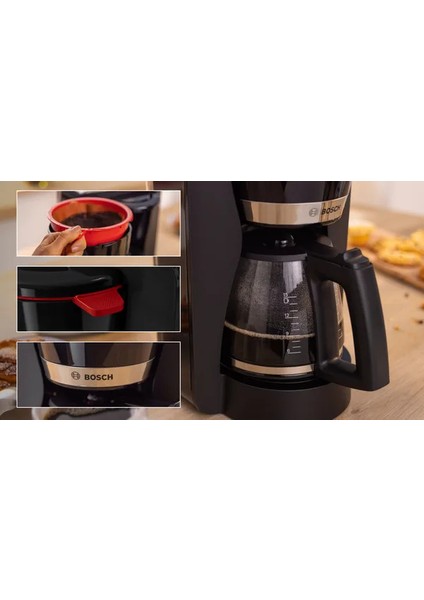 TKA4M233 Mymoment Filtre Kahve Makinesi Siyah