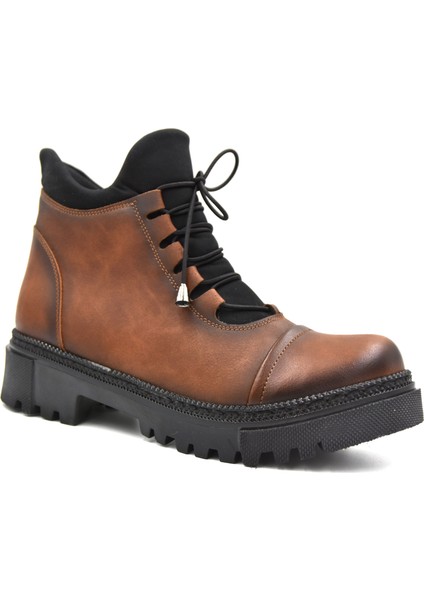 Termo Kaymaz Taban Fermuarlı Günlük Kadın Bot Taba indirimleri