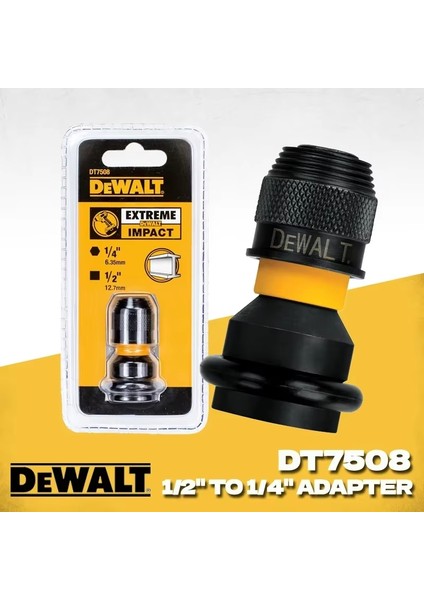 DT7508 1/2” - 1/4” Somun Sıkma Adaptörü