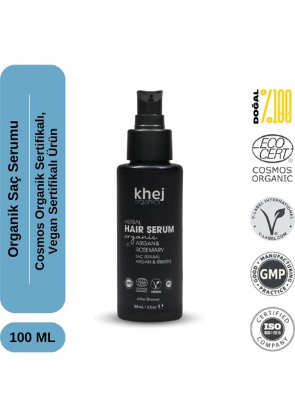 Organik Saç Serumu 100 ml