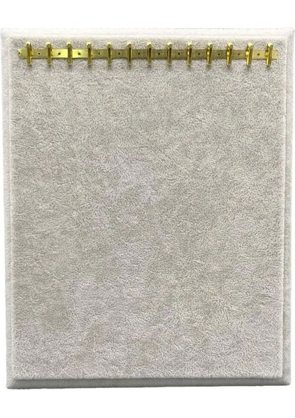 Krem Renk Süet Kumaş Ayaklı Bileklik Sergileme Standı, 20/16 cm modelleri