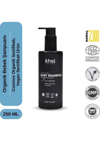 Organik Bebek Şampuanı 250ML