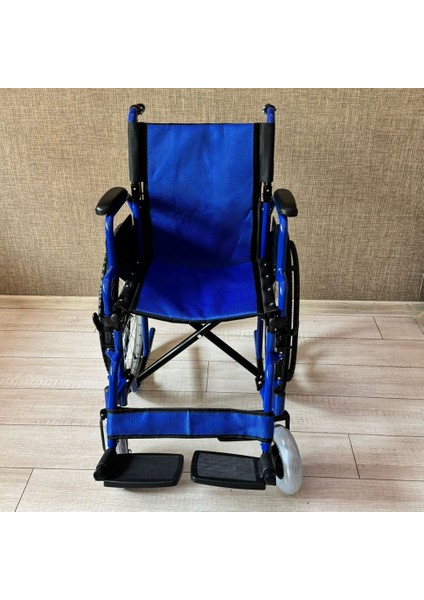 4617 Özellikli Tekerlekli Sandalye Mavi