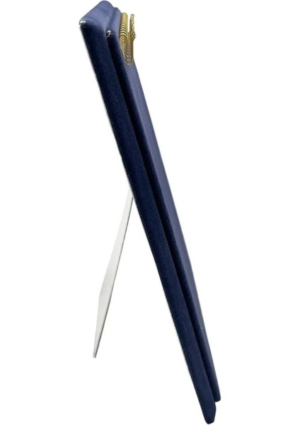 Yerli Süet Kumaş Ayaklı Kanca Bileklik Sergileme Standı, Lacivert, 20/16 cm modelleri