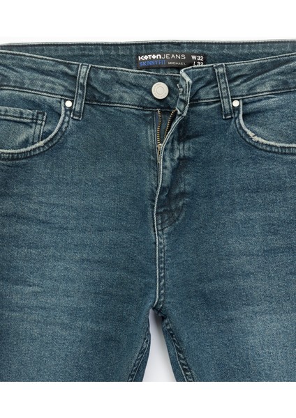 Normal Bel Skinny Fit Jean Pantolon - Michael Jean fırsatları