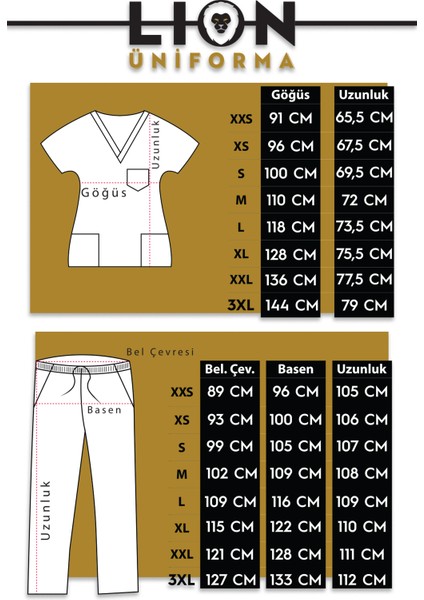 Dr Greys Modeli Lacivert Royal Çift Yön Likralı Premium Scrubs