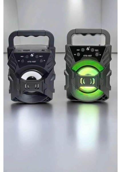 Taşınabilir Bluetooth Hoparlör LED Işıklı Uzun Pil Ömrü modelleri