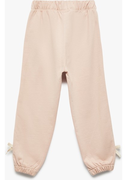 Pamuklu Beli Lastikli Fiyonk Detaylı Jogger Eşofman Altı fiyatları