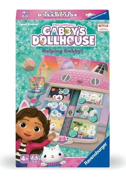 248100 Ravensburger - Gabbys Dollhouse - Seyahat Boy Kutu Oyunu modelleri