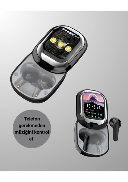 Dokunmatik Kontrollü Bluetooth Kulaklık – Pods Fine Uyumlu modelleri