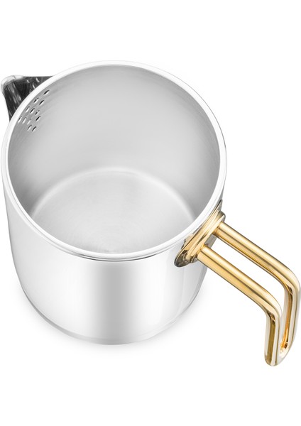 Metalix Midi Çaydanlık Titanyum Gold