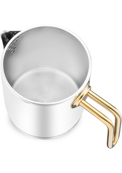 Metalix Midi Çaydanlık Titanyum Gold