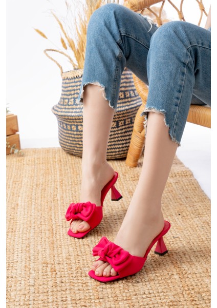 Ballerin&zapato Kadın Juliette Fuşya Fiyonk Detaylı Terlik fiyatları
