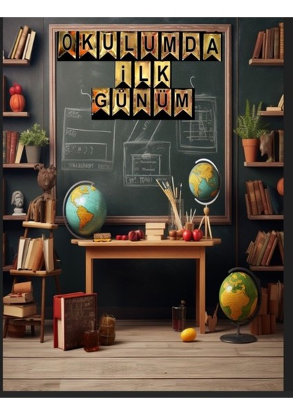 Ilk Gün Hatırası, Okul Etkinlik,okul Başlıyor,okul Etkinlik,kumaş PANO150X200