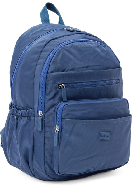 Young 17304 Mavi Krinkıl Kumaş Suya Dayanıklı Çok Cepli Sırt Çantası indirimleri