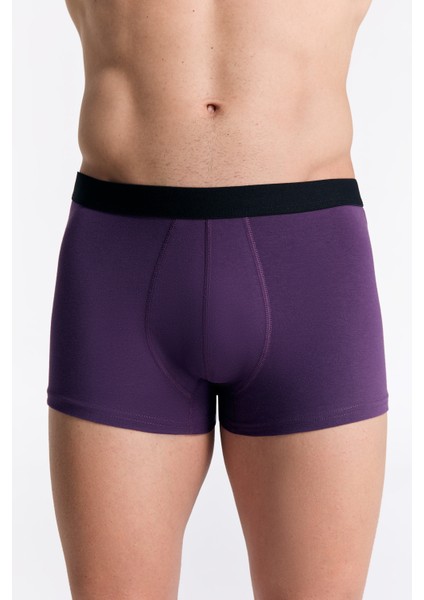 Gots Sertifikalı Organik Pamuk Erkek Trunk Boxer Iç Çamaşırı