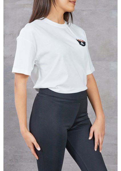 Baskılı Bisiklet Yaka T-Shirt fiyatları