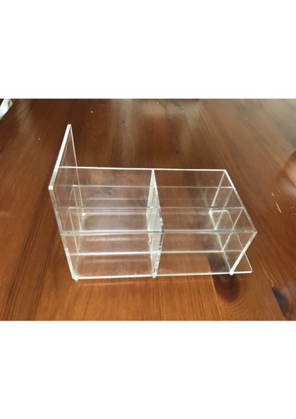 6 Bölmeli Akrilik Makyaj ve Takı Organizer Seti, Şık ve Kullanışlı Tasarım fırsatları