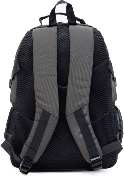 Young 51537 Grey Gri Unisex Çok Cepli Laptop Bölmeli Suya Dayanıklı Sırt Çantası fırsatları