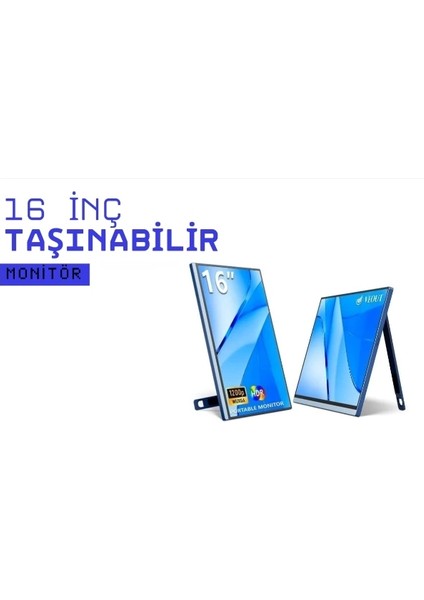 16 Inç Taşınabilir Monitör