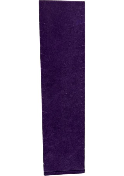 Mor Süet Kumaş Takı Sergileme Standı 40x10 cm, Ayaklı, Yerli Üretim fiyatları