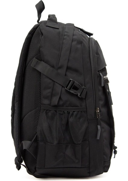 Young 51537 Black Siyah Unisex Çok Cepli Suya Dayanıklı Sırt Çantası modelleri