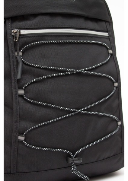 Young 51537 Black Siyah Unisex Çok Cepli Suya Dayanıklı Sırt Çantası