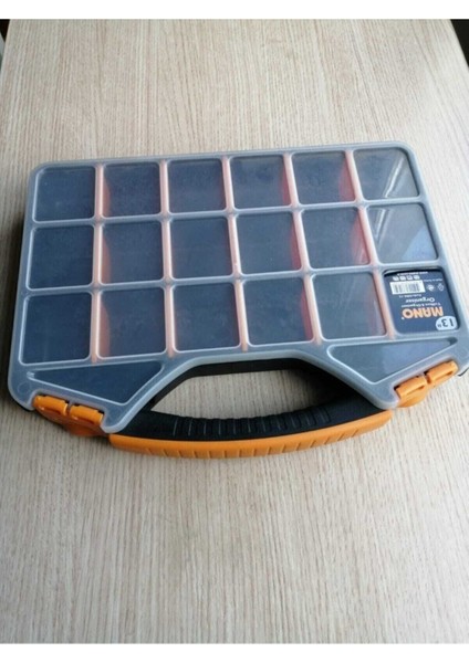 Şık 13" Takı ve Vida Organizer Çantası, Siyah Renkli, Pratik ve Çok Amaçlı Kullanım